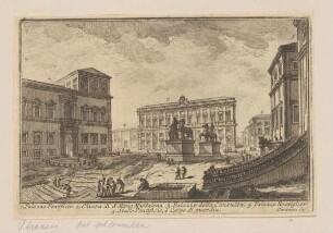 Quirinalshügel mit Palazzo della Consulta, Rom