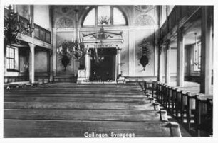 Gailingen, KN; Synagoge, Innenansichten
