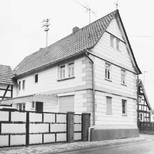 Fachwerkwohnhaus; Büdingen, Untergasse 33