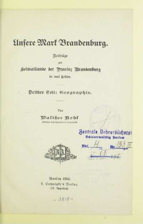 Teil 3: Geographie