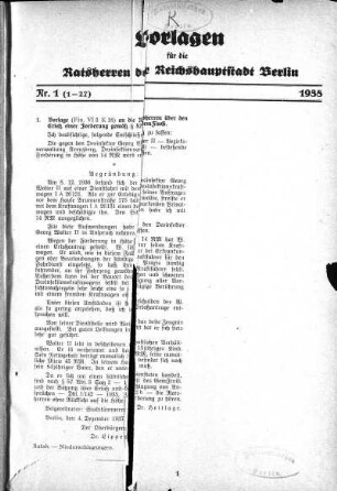 Nr. 1 (1-27), 1938/01/10