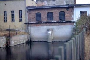 Turbinenauslauf des Wasserkraftwerkes (stillgelegt)