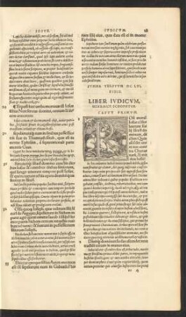 Liber Iudicum, Hebraice Schophtim.