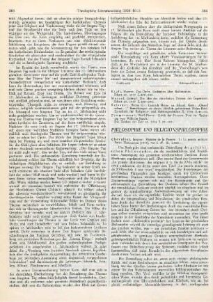 384-385 [Rezension] La pensée antique