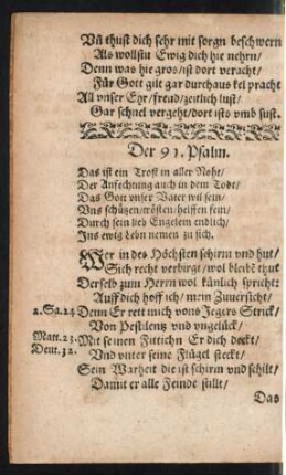 Der 91. Psalm. - Der 100. Psalm.