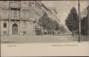 Leipzig : Grassi-Strasse mit Conservatorium