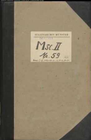Erzstift Köln, insbesondere Stadt Bonn und Abtei Vilich (Abschriften von Urkunden und Akten)