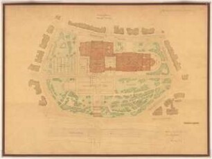 Stadtpark, Erfurt: Lageplan Daberstedter Schanze 1:1000