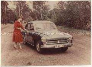 Werbefoto für den Wartburg 311