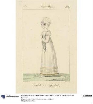 Incroyables et Merveilleuses: Tafel 31: toilette de spectacle