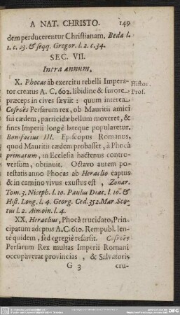 Sec. VII. Intra annum