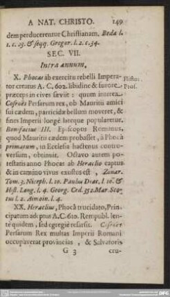 Sec. VII. Intra annum