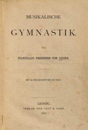 Musikalische Gymnastik