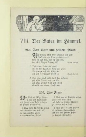 VIII. Der Vater im Himmel