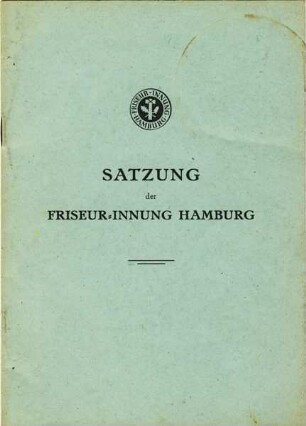 SATZUNG der Friseur-Innung HAMBURG