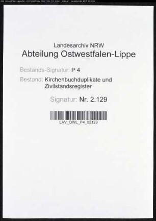 Kirchenbuchduplikat der evangelischen Gemeinde Werdohl, Kreis Altena (GHT 1872). (Gemeinde: Werdohl, Evangelische Gemeinde)