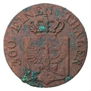 Fundmünze, Pfennig, 1841