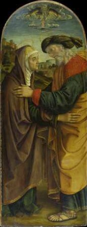 Begegnung von Joachim und Anna an der Goldenen Pforte