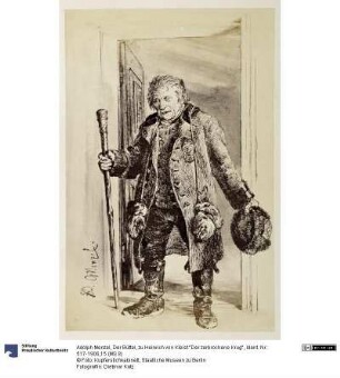 Der Büttel, zu Heinrich von Kleist "Der zerbrochene Krug"