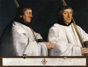 Die Utrechter Domherren Cornelius van Horn und Anthonis Taets van Ameronghen
