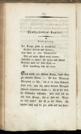 Fünfzehentes Kapitel. - Achtzehentes Kapitel. Die Reise nach Hanau und dem Wilhelmsbad.