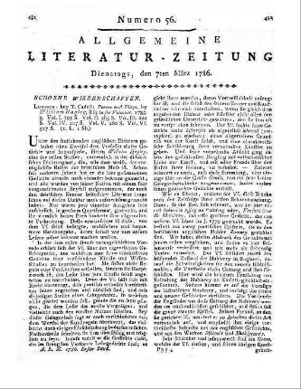1786: Allgemeine Literatur-Zeitung