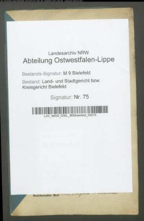 Bucher, Carl, Rechtsanwalt, Bielefeld. Beckhaus, Helene Wilhelmine geb. Beckhaus, Bielefeld