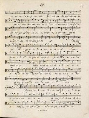 Requiem : in D moll ; für vier Singstimmen, 2 Violinen, Viola, 2 Hörner, Contrabass und Orgel obligat, Trompeten und Pauken ad libitum