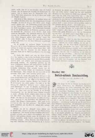8: Düsseldorf 1902 : Deutsch-nationale Kunstausstellung, Schluss [6]