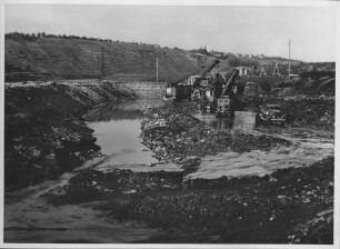 Schleusenbaustelle Pleidelsheim/Neckar
