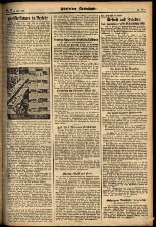 Zweite Ausgabe vom Freitag, den 28. Mai 1937.