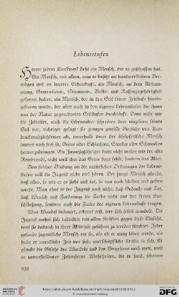 Lebensstufen