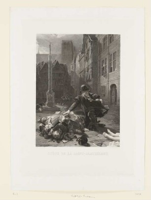 Szene aus der Bartholomäusnacht