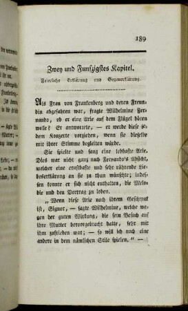 Zwey und Funfzigstes Kapitel. Feierliche Erklärung und Gegenerklärung