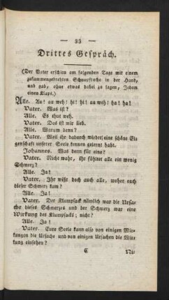 Drittes Gespräch