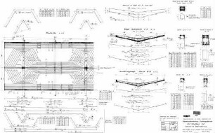 Schwäbisch Hall: Empf.-Gebäude Bst-Überdachung STA,Dach,Bewehr,Details