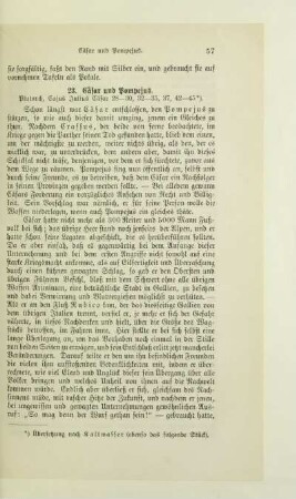 23. Cäsar und Pompejus