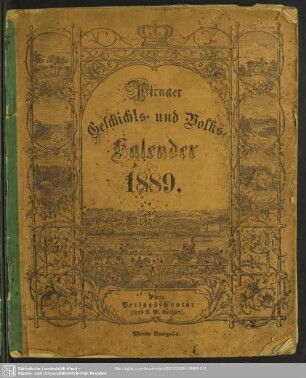 1889: Pirnaer Geschichts- und Volks-Kalender