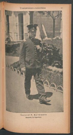Coronel R. Sarmiento, inspector de ingenieros - [Retrato]