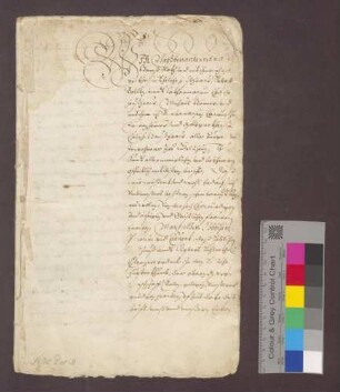Hans Roth und Genossen reversieren gegenüber dem Kloster Lichtenthal wegen des ihnen zu Erblehen verliehenen Klosterhofs zu Liedolsheim.