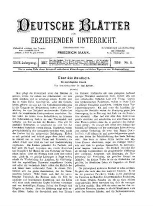 Über die Faulheit : (Schluss)