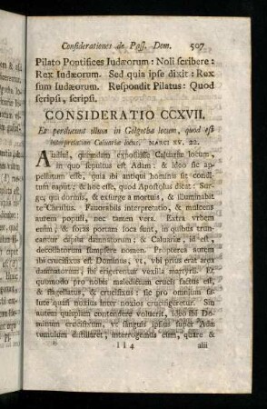 507-518, Consideratio CCXVII - CCXXII