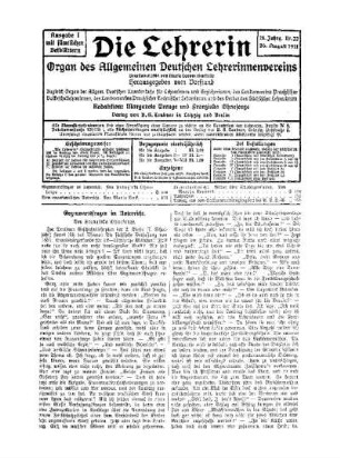 Gegenwartsfragen im Unterricht