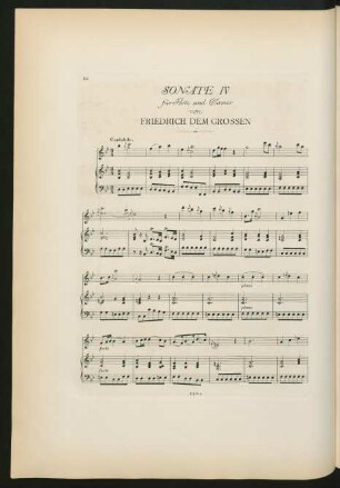 Sonate IV (B-Dur)