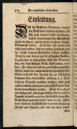364-376, Einleitung.-Sceleton der I. Predigt,...