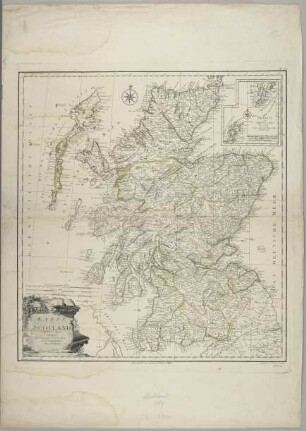 Karte von Scotland