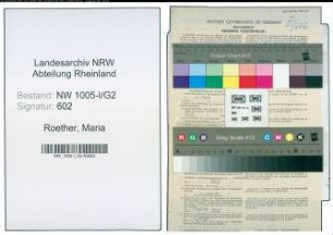 Entnazifizierung Maria Roether , geb. 28.04.1895 (Indergartenleiterin)
