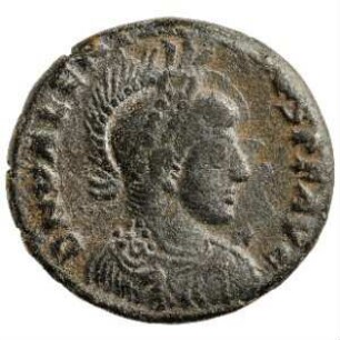 Münze, Aes 2, 378 - 388 n. Chr.