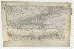 Testament des Bürgers Hans Grabowe, besiegelt durch die Ratsmannen Hartwich Beve und Johan van der Molen.