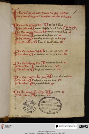 Spicarum collectio (Sermones capitulares OCart)